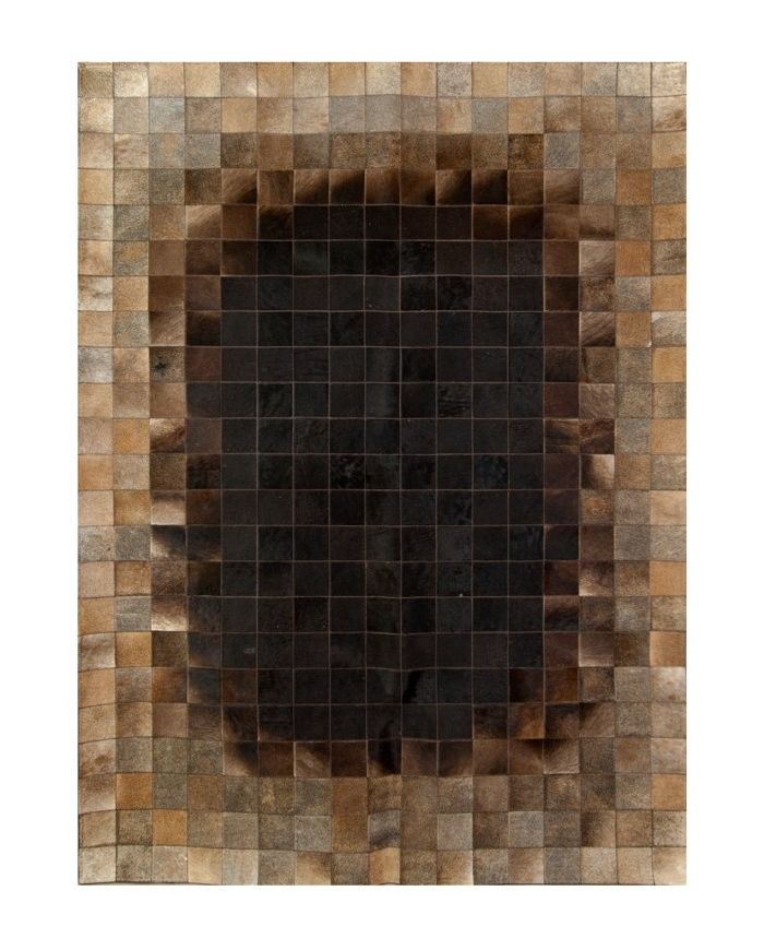 Leather Carpet Mosaic Mosaic Modern Rustic k-1653