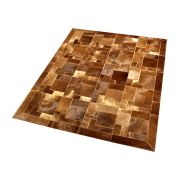 Cowhide Rug Brown ( baio )  cavallino puzzle k-128