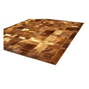 Cowhide Rug Brown ( baio )  cavallino puzzle k-128