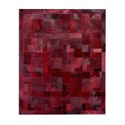 Modern Leather Carpet Red (Cardinal) Puzzle K-131