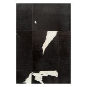 Patchwork Cowhide rug K-1700 black-brown-white