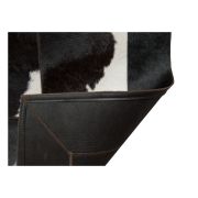 Patchwork Cowhide rug k-1698 black-brown-white