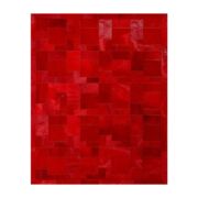 Cowhide Cug Red ( rosso )  puzzle k-130