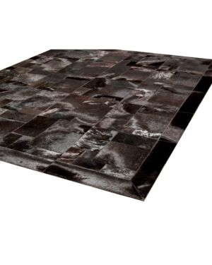 Cowhide Rug Testa di moro cavallino puzzle k-126