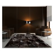 Cowhide Rug Testa di moro cavallino puzzle k-126