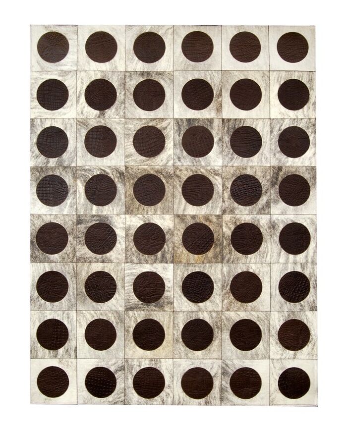 Leather Carpet Polka Dots k-912