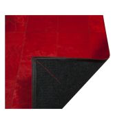 Modern Leather Carpet Red K-134