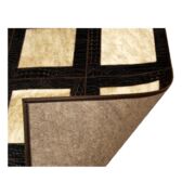 Leather Carpet K-148 Classic & Modern Beige/Brown