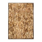 Fur Rug k-1799 red fox with Frame