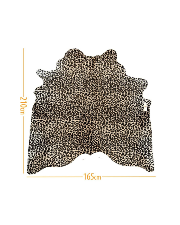 Cowhide D-017 Carpet cowhide animal print leopard | FUR HOME