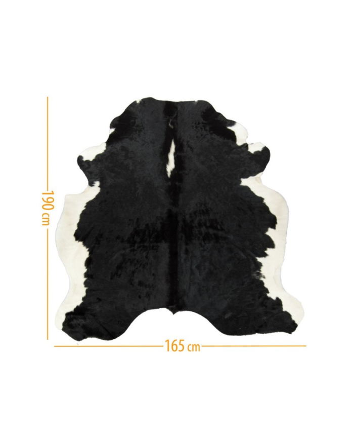Cowhide D-037 Natural Cowhide black and white | FUR HOME
