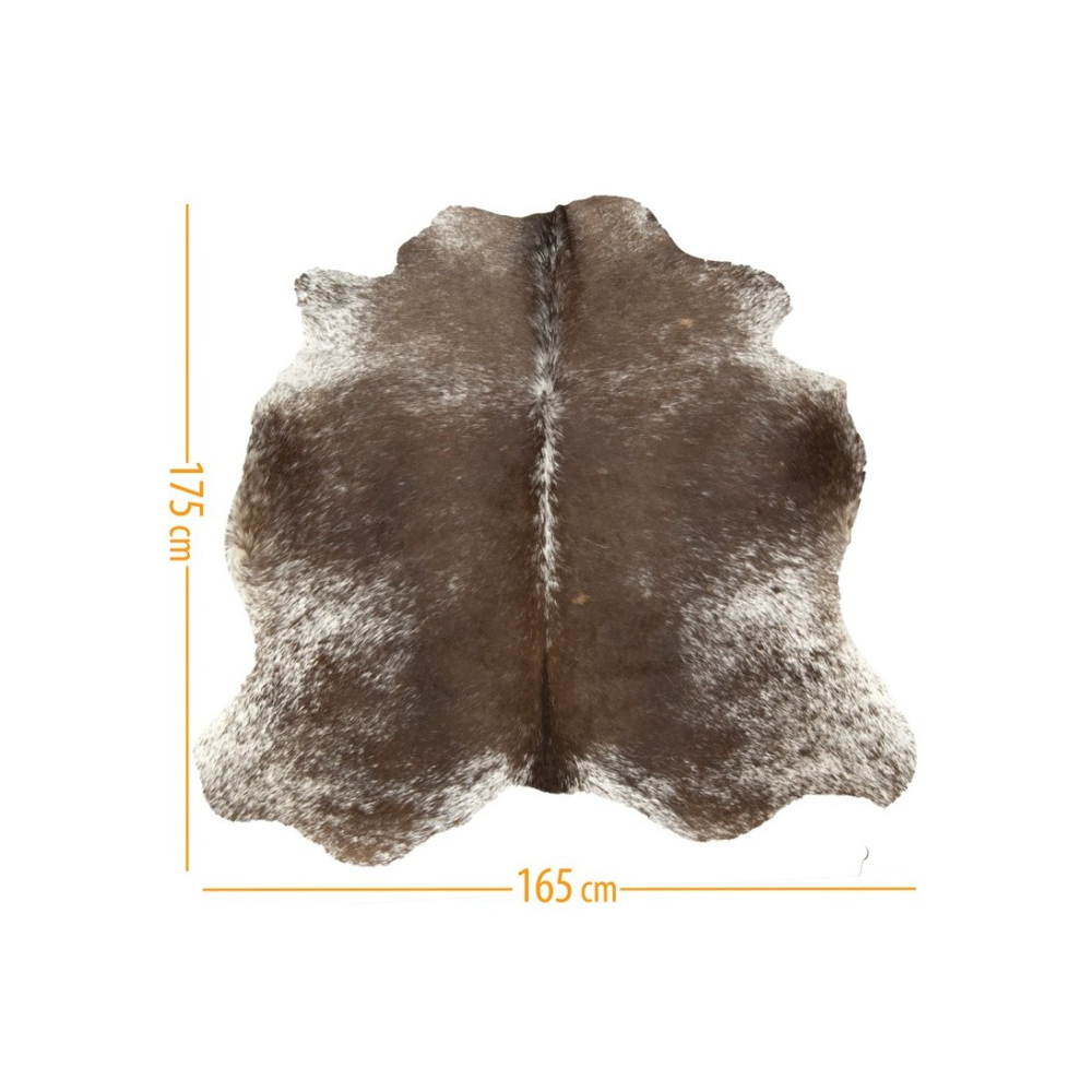 Cowhide D-044 Whole Cow Skin Salt and Pepper