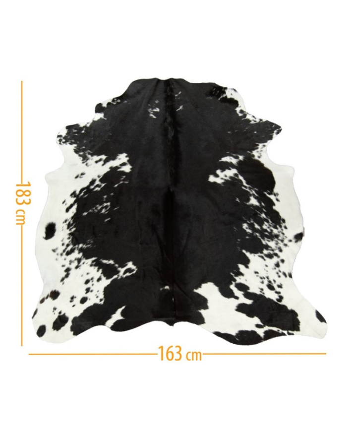 Cowhide d-052 black white