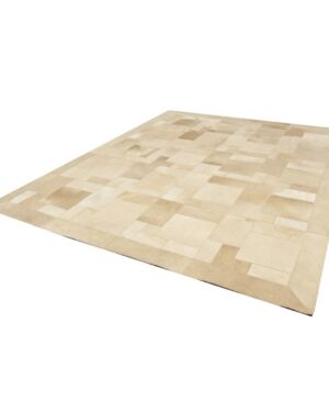 Cowhide Rug Capuccino puzzle k-129