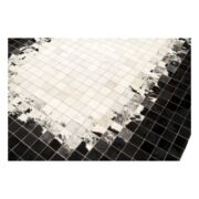 Patchwork Cowhide rug k-1809 mosaik white-black