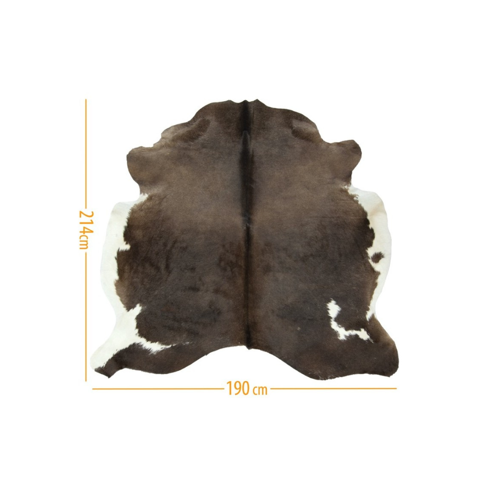 Cowhide D-045 Cowhide Leather in Natural Shades | FUR HOME