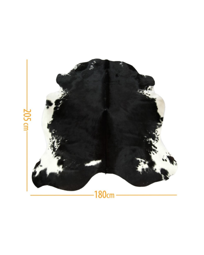 Cowhide D-051 black white