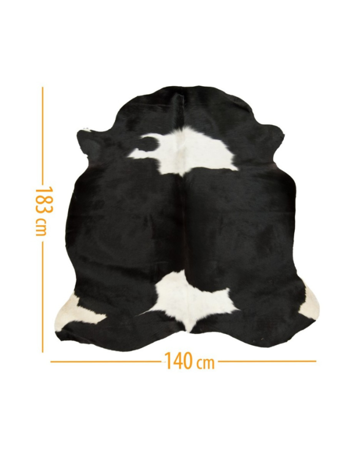 Cowhide D-057 Ολόκληρο Δέρμα Αγελάδας Ασπρόμαυρο