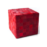 dermatino-pouf-kokkino-rosso-pony-skin