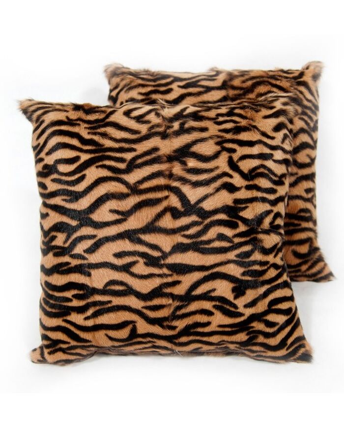 Fur cushion  animal print G-510