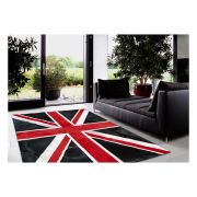 Union Jack Cowhide Rug k-1911