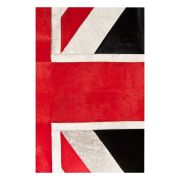 Union Jack Cowhide Rug k-1911