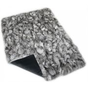 Frost real fox fur throw  - blanket k-304