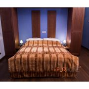 Golden Mink Shared Fur Blanket k-317