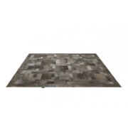 Cowhide rug k-1915 olive elephant puzzle