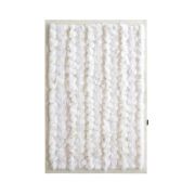 White - Ivory Fox Fur Rug k-146