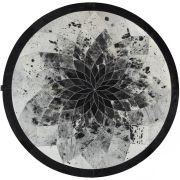 Circle Diamond S&P Black White k-116