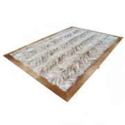 Sevron Fox Fur Champagne FR Beige Pony Skin k-1123