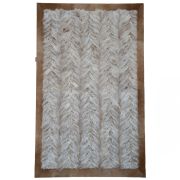 Sevron Fox Fur Champagne FR Beige Pony Skin k-1123