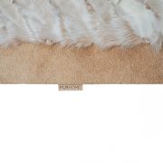 Sevron Fox Fur Champagne FR Beige Pony Skin k-1123