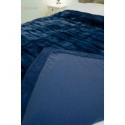 “The Ultimate Luxury: Blue Chinchilla Blanket”
