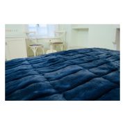 “The Ultimate Luxury: Blue Chinchilla Blanket”