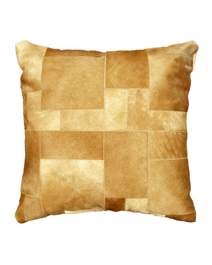 Leather cushion Beige G-514